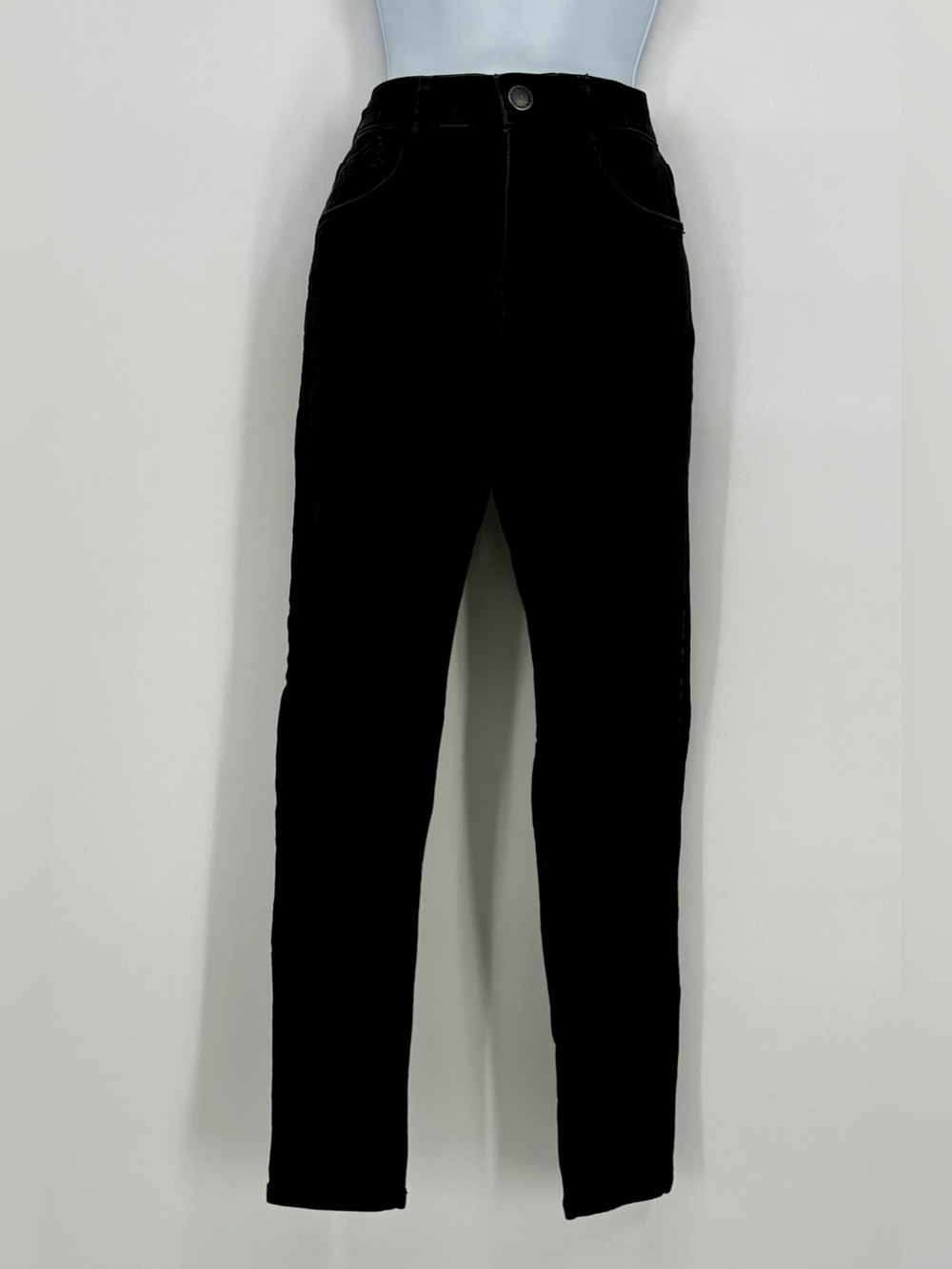Wit & Wisdom Black Ab-Solution High Waist Stretch Denim Jeans Size 6